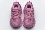 Balenciaga Tess S LED Sneaker Plum Red
