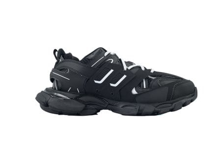 Balenciaga Tess S Black And White Sneakers