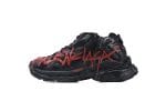 Balenciaga Runner Black Red Character Print