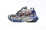Balenciaga Runner White And Blue Printing