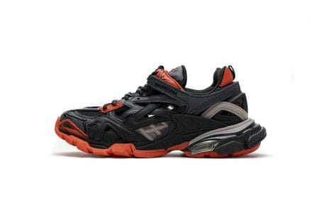 Balenciaga Track 2 Sneaker Dark Grey Orange