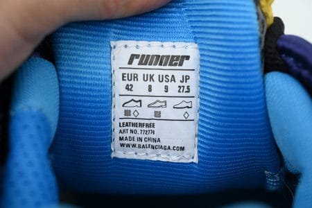 Balenciaga Runner Sneaker Silver Gray