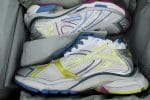 Balenciaga Runner Sneaker Silver Red