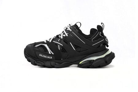 Balenciaga Tess S LED Sneaker Black White