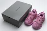 Balenciaga Tess S LED Sneaker Plum Red