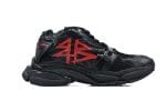 Balenciaga Runner Black Red Character Print
