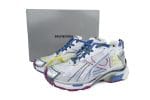 Balenciaga Runner Sneaker Silver Red