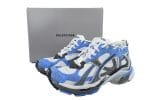 Balenciaga Runner Sneaker White Black Blue