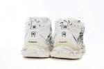 Balenciaga Runner White Black Character Print