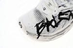 Balenciaga Runner White Black Character Print