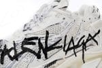 Balenciaga Runner White Black Character Print