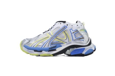 Balenciaga Runner Sneaker White Blue Yellow