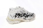 Balenciaga Runner White Black Character Print