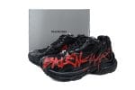 Balenciaga Runner Black Red Character Print