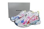 Balenciaga Runner Sneaker White Pink Blue