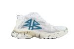 Balenciaga Runner Sneaker White Blue Graffiti
