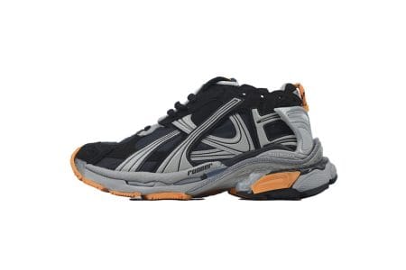 Balenciaga Runner Sneaker Black Gray Orange