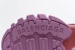 Balenciaga Tess S LED Sneaker Plum Red