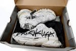 Balenciaga Runner White Black Character Print