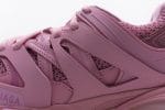 Balenciaga Tess S LED Sneaker Plum Red