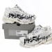 Balenciaga Runner White Black Character Print