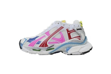 Balenciaga Runner 7.5 White Multi-Color - Men's Luxury Sneakers - Hotmartz